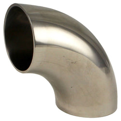 Stainless Steel Elbow - 90° (1.5" diameter) - Canadian Homebrewing Supplier - Free Shipping - Canuck Homebrew Supply