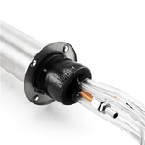 Taprite Stainless Steel 4 Faucet "T" Beer Tower - Glycol Lines