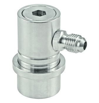 Stainless Steel Machined Ball Lock Gas Disconnect - 1/4" MFL