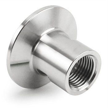 Ss Brewtech Stainless Steel Tri-Clover Fitting - 1.5" TC X 1/2" Female NPT