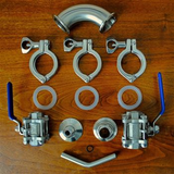 Ss BrewTech Half Barrel Chronical Fermenter - Tri-Clover Fittings