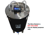 Ss Brewtech Brew Bucket FTSs - Chilling Only - 7 Gallon - Displayed in Use.