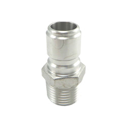 Stainless Steel Male Quick Disconnect to 1/2" Male NPT