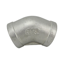 Stainless Steel 45° Elbow - 3/4" FPT