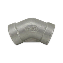 Stainless Steel 45° Elbow - 1/4" FPT