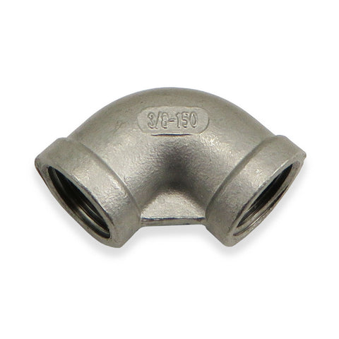 Stainless Steel Elbow - 3/8" FPT