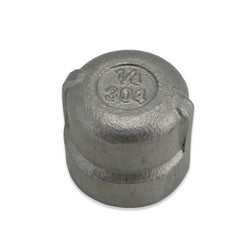 Stainless Steel End Cap - 1/4" FPT