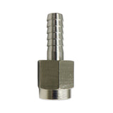 Stainless Steel Swivel Nut - 1/4" Barb