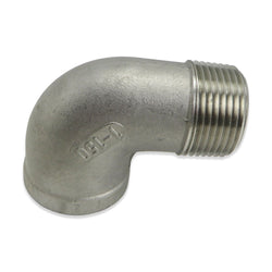 Stainless Steel Street Elbow - 1" MPT to 1" FPT