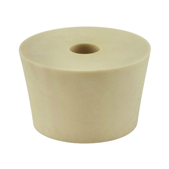Rubber Drilled Stopper (No. 9)