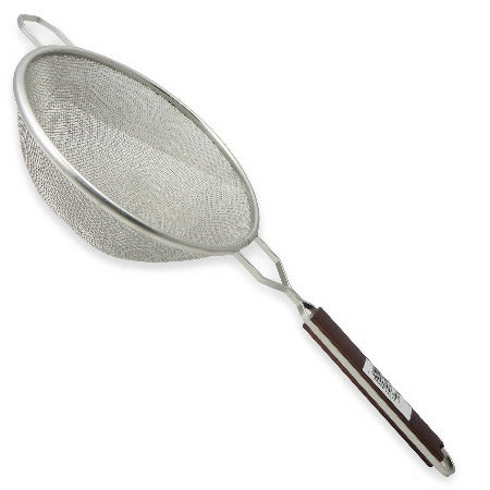 Heavy Duty Stainless Steel Double Mesh Strainer - 10 1/4"
