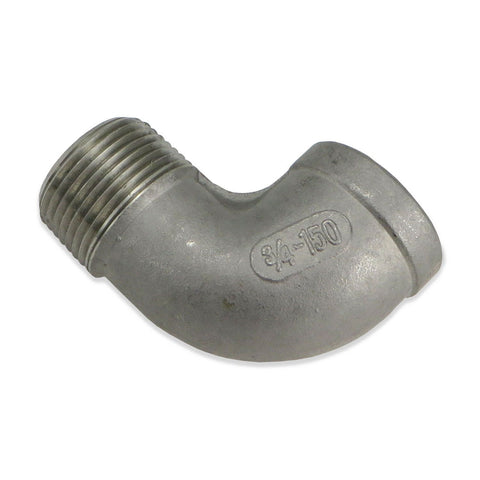 Stainless Steel Street Elbow - 3/4" MPT to 3/4" FPT