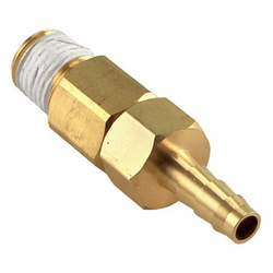Taprite Primary Regulator Outlet w/ Check 1/4” NPT to 1/4” Barb