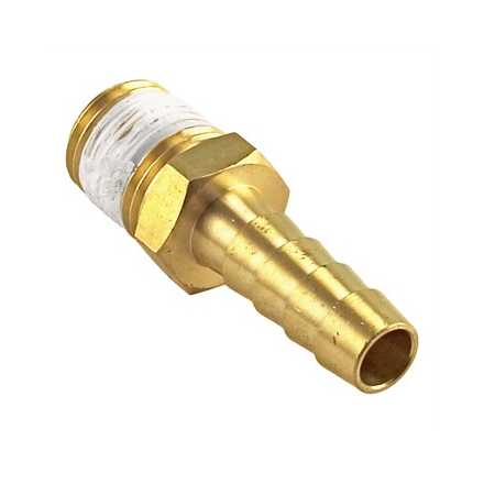 Taprite Brass Barb - 1/4” NPT to 5/16” Barb