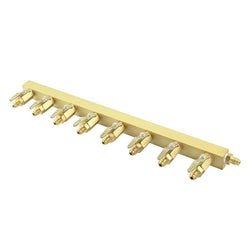 Taprite 8 Way Gas Distributor Manifold – 1/4” MFL