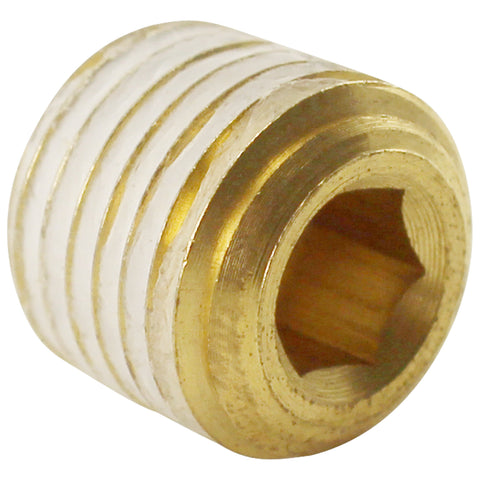Taprite LHT Brass Plug - 1/4” Male NPT - #740-16