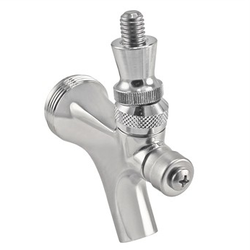 Self Closing Taprite Beer Faucet with Stainless Steel Lever