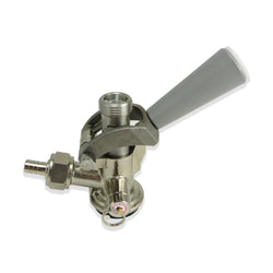 Sanke 'D' Stainless Steel Coupler with Grey Handle #CH5000S