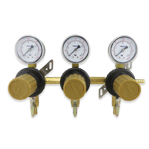 Triple Product Secondary CO2 Regulator (60PSI) #T1683ST