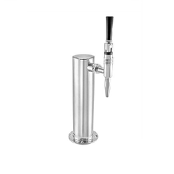 Taprite Stainless Steel Beer Tower - Single Stout Faucet