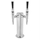 Taprite Stainless Steel Dual Tap Stout Faucet Beer Tower