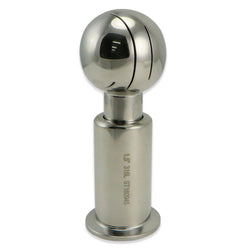 Stainless Steel Tri-Clover Matte CIP Spray Ball - 1.5" TC