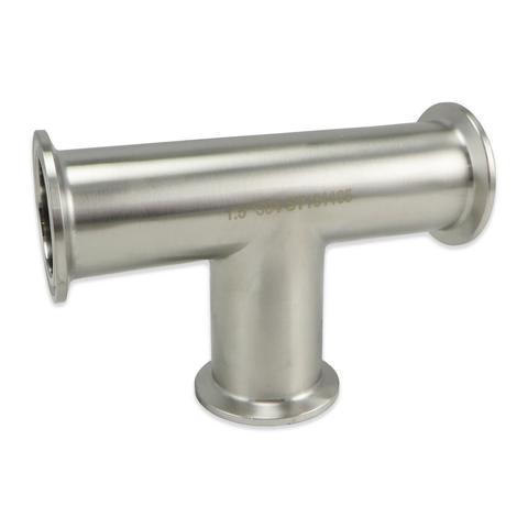  4” Stainless Steel Tri-Clover Tee