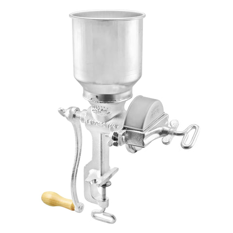 The Victoria Hand Cranked Grain Mill with High Hopper – NY Brew Supply